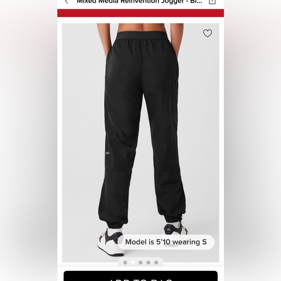Alo yoga mixed reinvention jogger - Picture 2 of 8